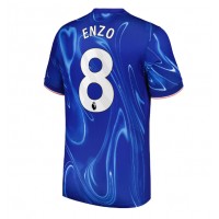 Camisa de Futebol Chelsea Enzo Fernandez #8 Equipamento Principal 2024-25 Manga Curta